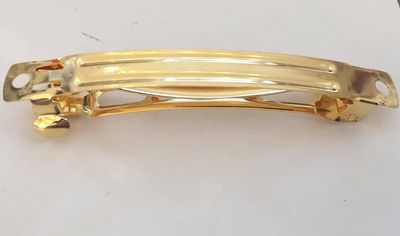 Hair Clip - Gold 70mm