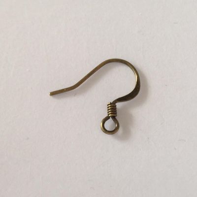 Earring Hook - Brass 19mm