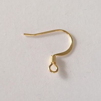 Earring Hook - Gold 15mm
