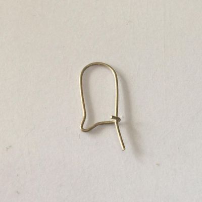 Safety Hook - Antique Silver