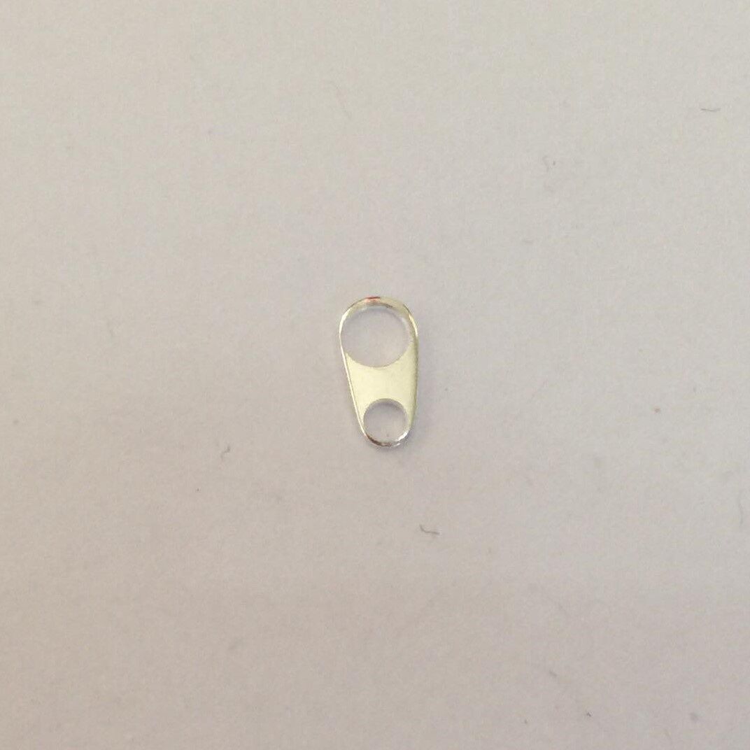Tag End - Silver Plated 6mm