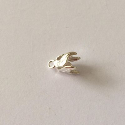 Bell Cap - Silver 8mm