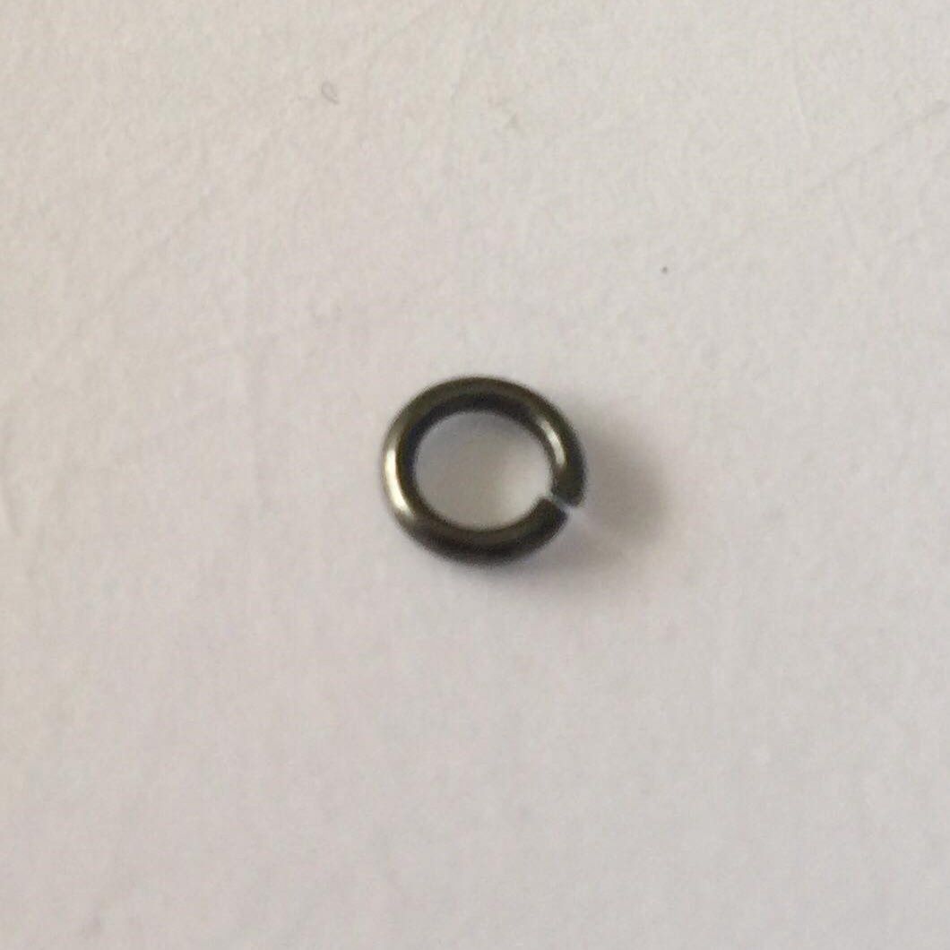 Jump Ring - Antique Gunmetal 5mm