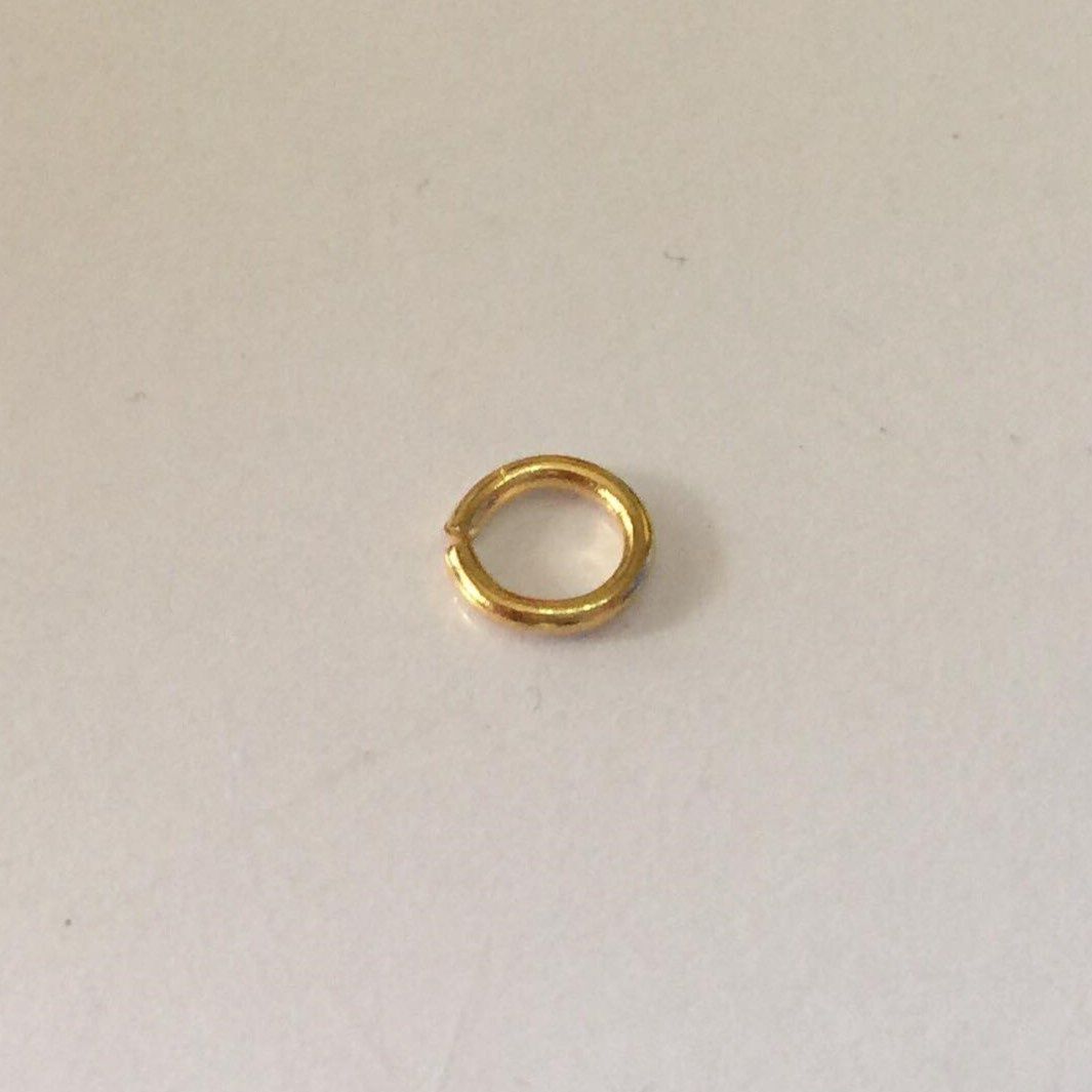 Jump Rings - Gold 6mm