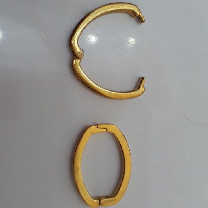 Scarf Clip - Gold 25mm
