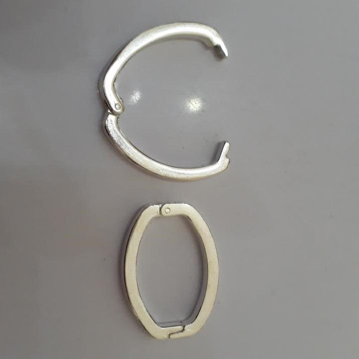Scarf Clip - Silver 25mm