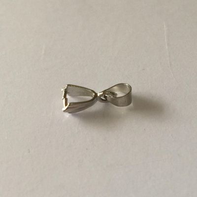 Drop Pinch Bail - Silver 7mm