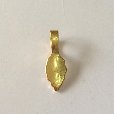 Large Flat Pad Bail - Gold