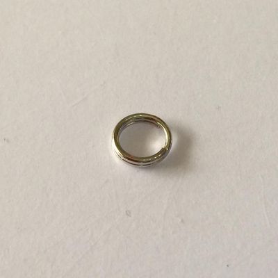 Split Ring - Nickle 6mm