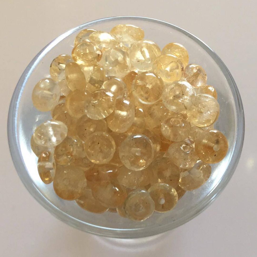 Citrine Cushion - 5-6mm