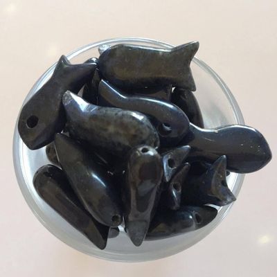Dumortierite Fish - 15mm