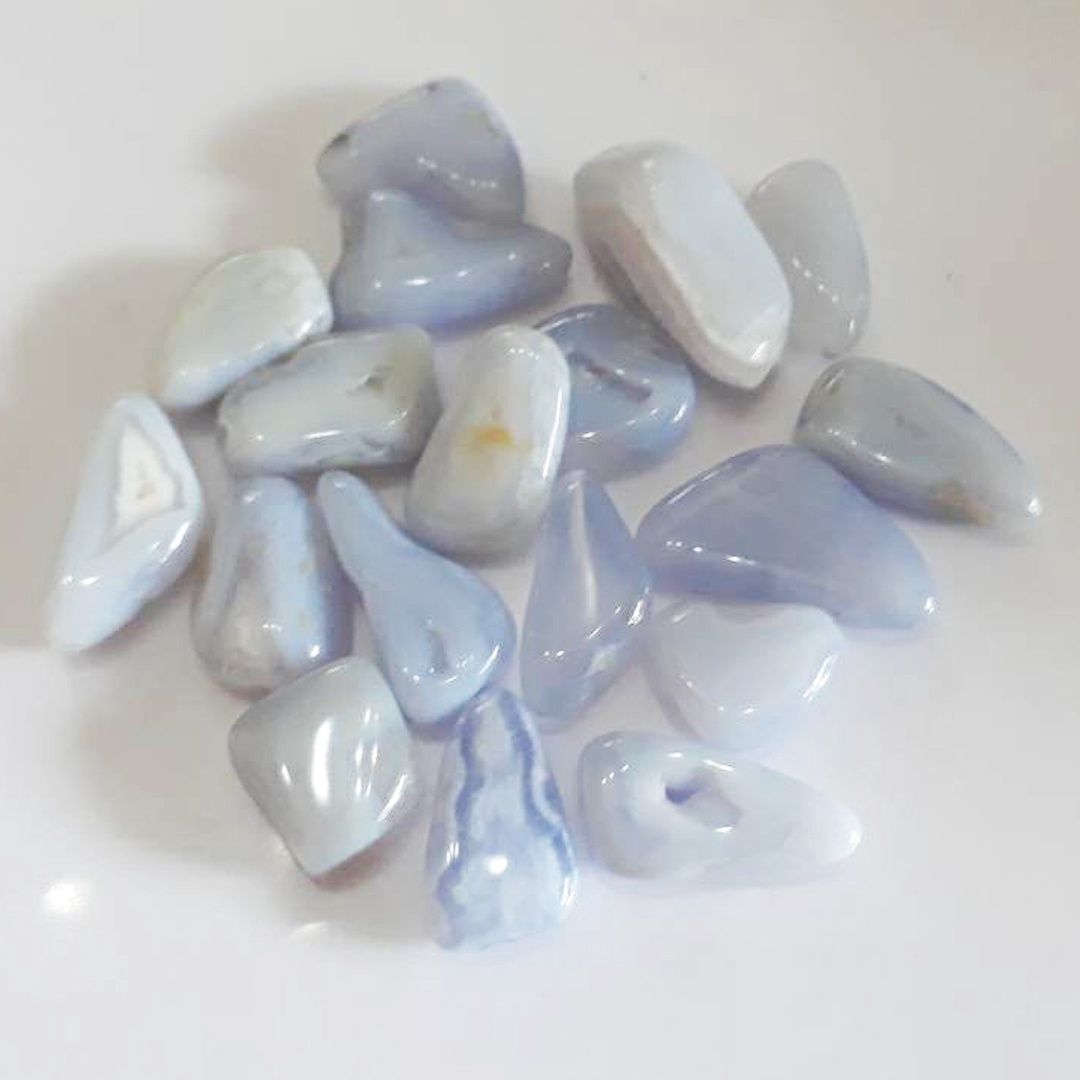 Blue Lace Agate Nuggets - 12-20mm