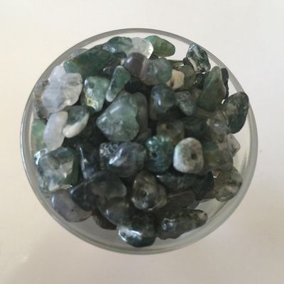 Moss Agate Chips ~5mm