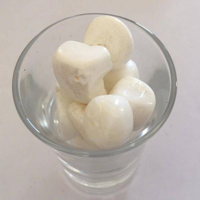 Agate Nuggets - White 15mm