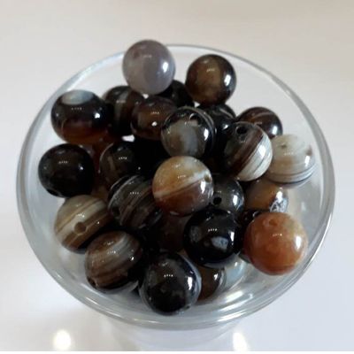 Brazilian Agate Round - 8mm