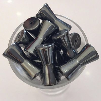 Hematite Bone - 20mm