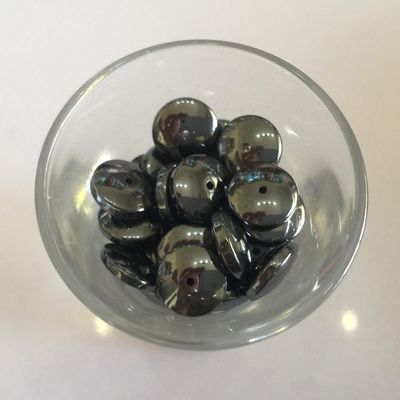 Hematite Large Disc - 10mm