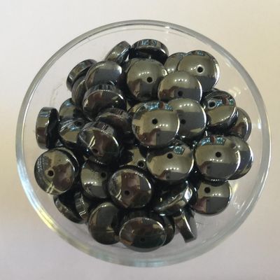 Hematite Medium Disc - 9mm