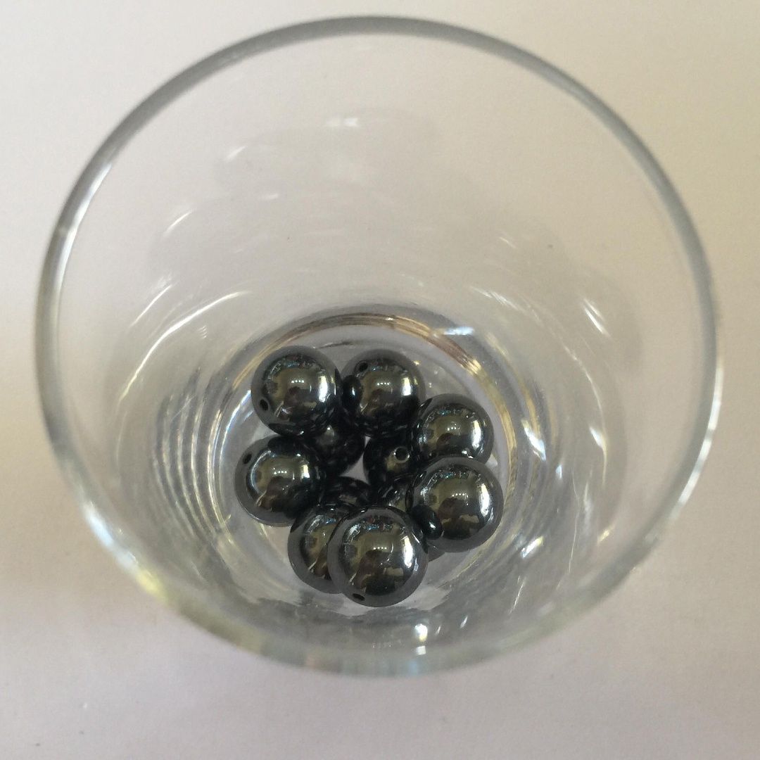 Hematite Round - 10mm