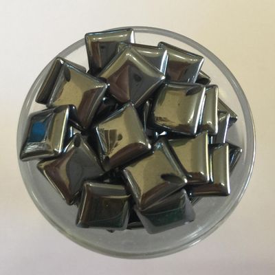 Hematite Side Drilled Diamond - 9mm