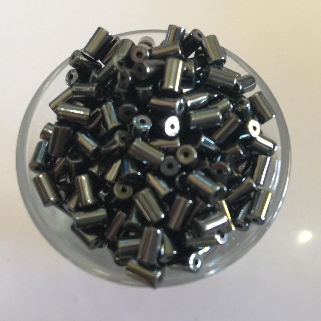 Hematite Small Cylinder - 5mm