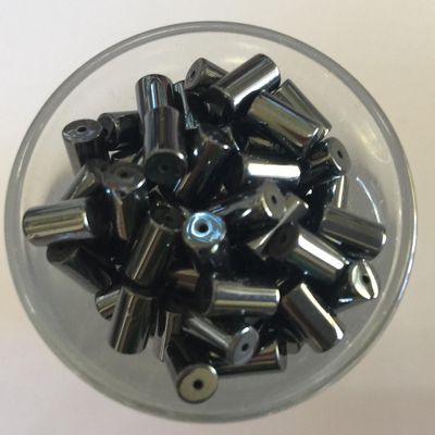 Hematite Medium Cylinder - 7mm