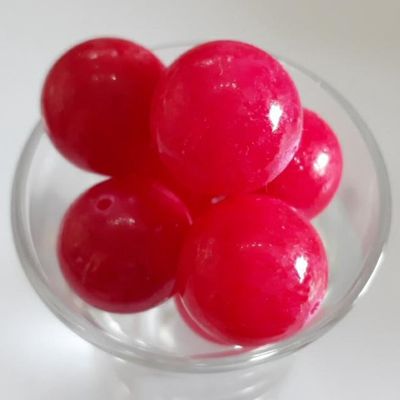 Jade Round - Pink 16mm