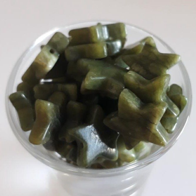 Jade Star - Green 15mm