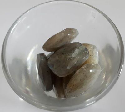 Labradorite Faceted Rectangle - 18x13mm