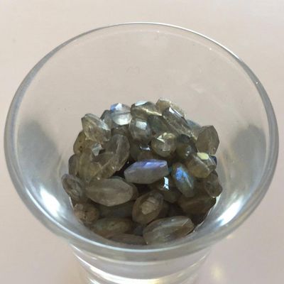 Labradorite Faceted Oval - 5-10mm