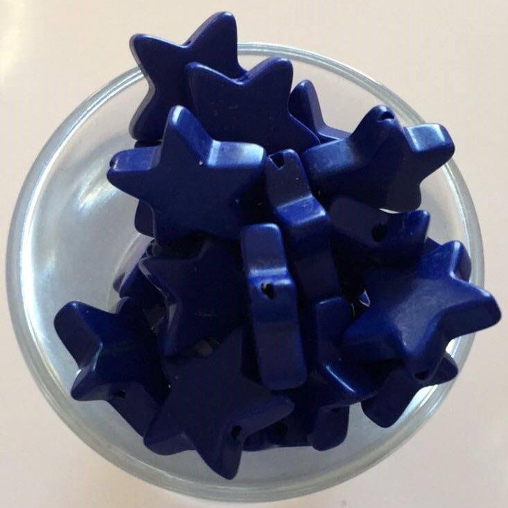 Enhanced Lapis Lazuli Star - 15mm