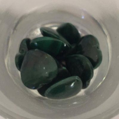 Malachite Heart - 12mm