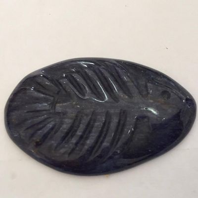 Carved Fossil Pendants - 50mm