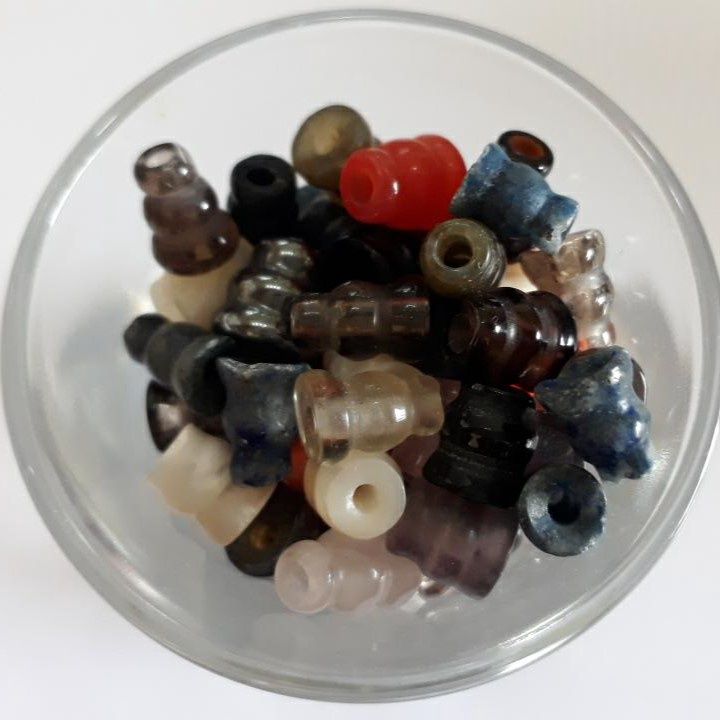 Assorted Semi Precious Mala Towers - 7x5mm