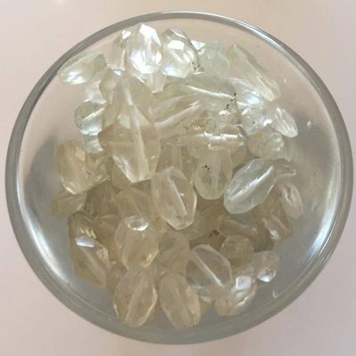 Clear Quartz Faceted Oval - 6mm