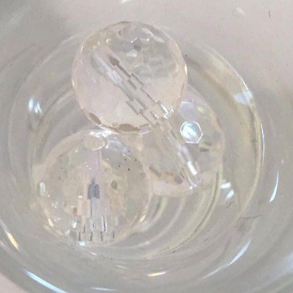 Clear Quartz Faceted Round - 14mm