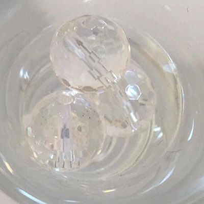 Clear Quartz Faceted Round - 14mm