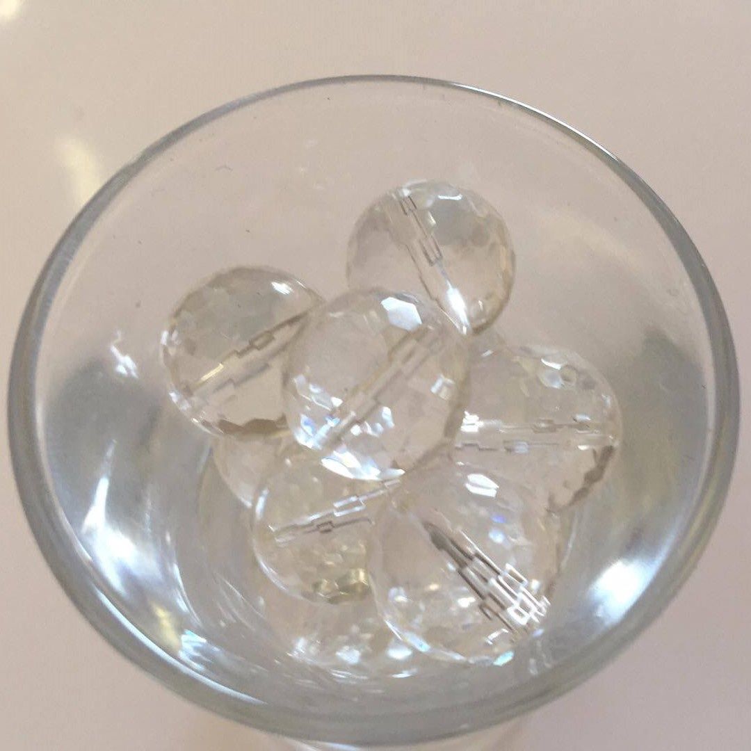 Clear Quartz Faceted Round - 10mm
