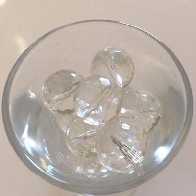 Clear Quartz Faceted Round - 10mm