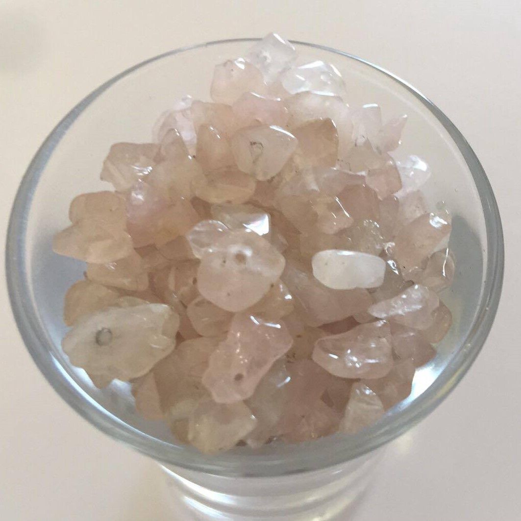 Rose Quartz Chips ~5mm