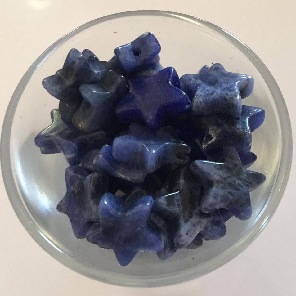 Sodalite Stars - 12mm