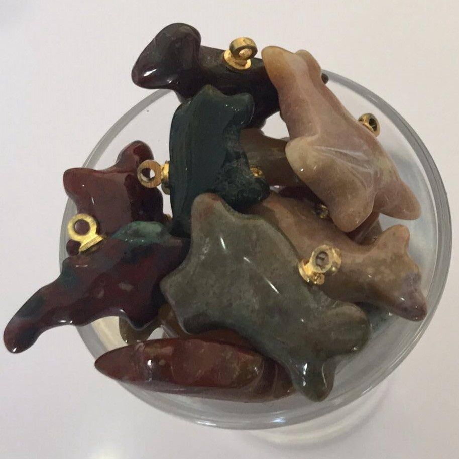 Semi Precious Animals - 20-25mm