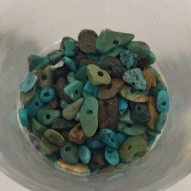Chinese Turquoise Chips ~4mm