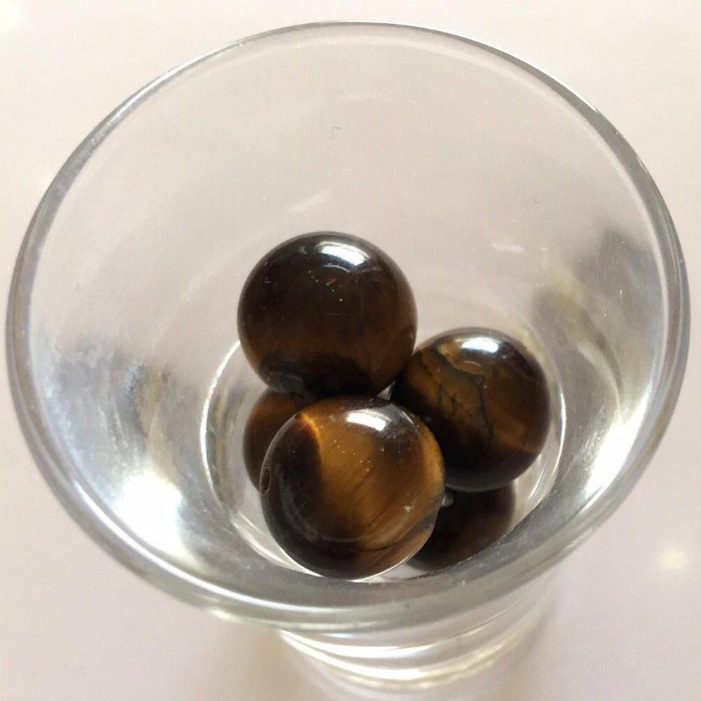 Tigers Eye Round - 14mm
