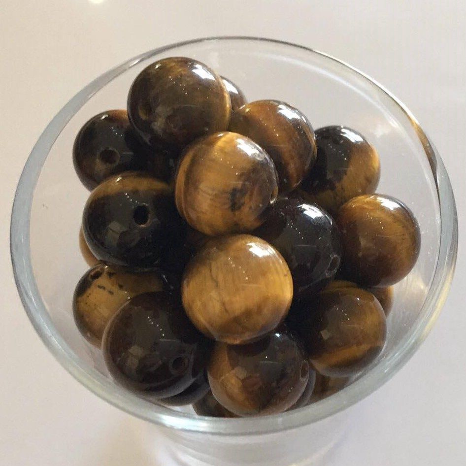 Tiger Iron Round - 10mm