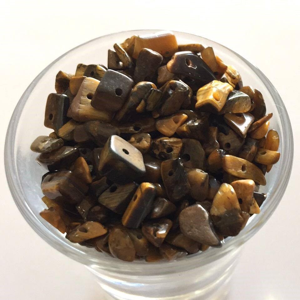 Tigers Eye Chips ~5mm
