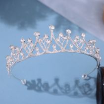 Silver Cursive II Tiara