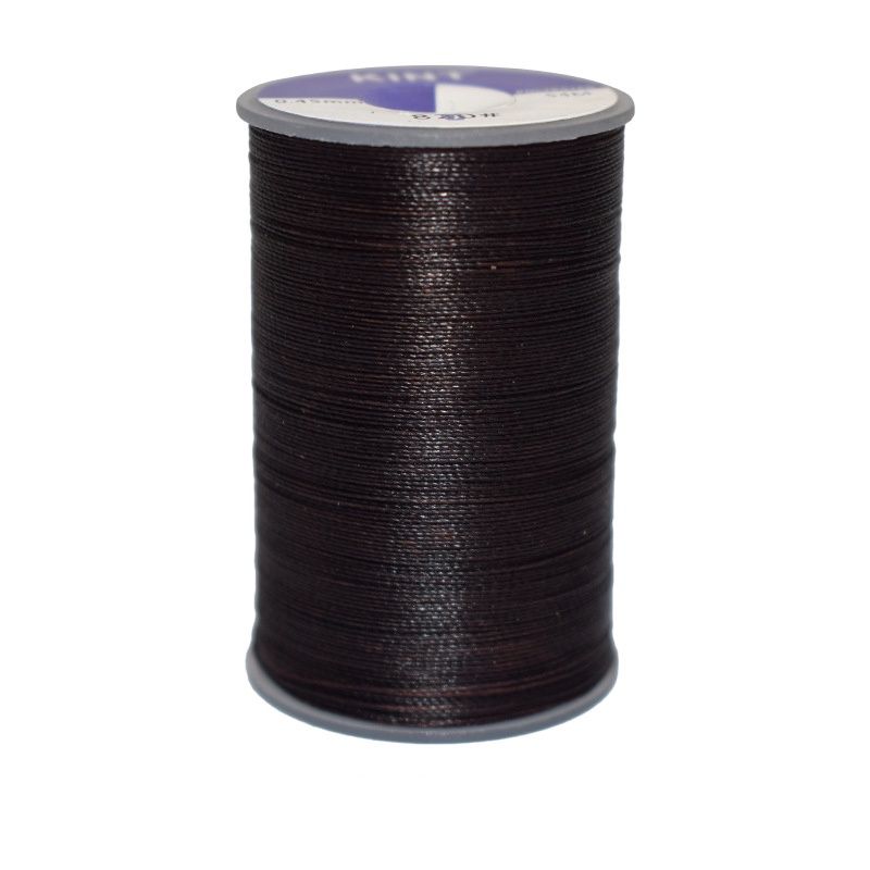 Waxed Cord - Black 0.45mm