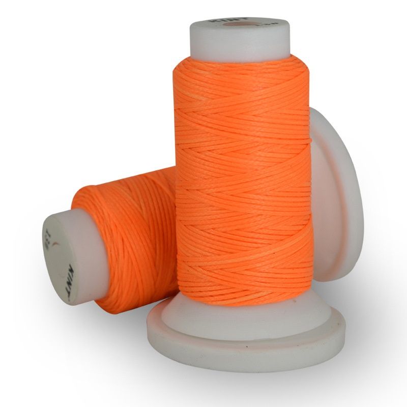 Waxed Cord - Orange 0.8mm