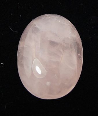 Rose Quartz Cabachon - 18x13mm